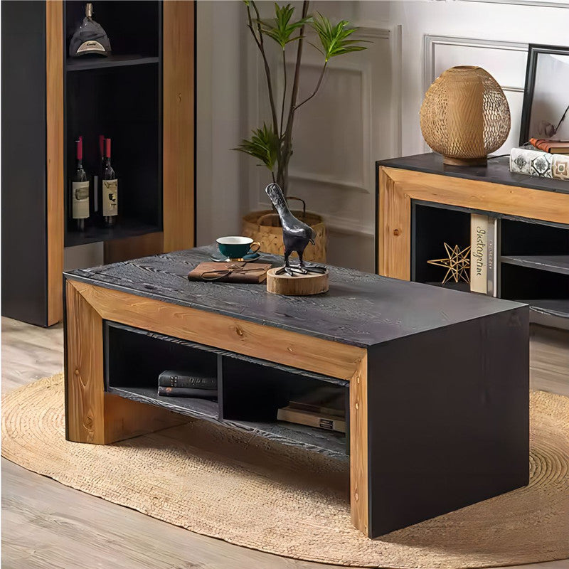 Elegant Furniture Living Room Solid Wood Coffee Table