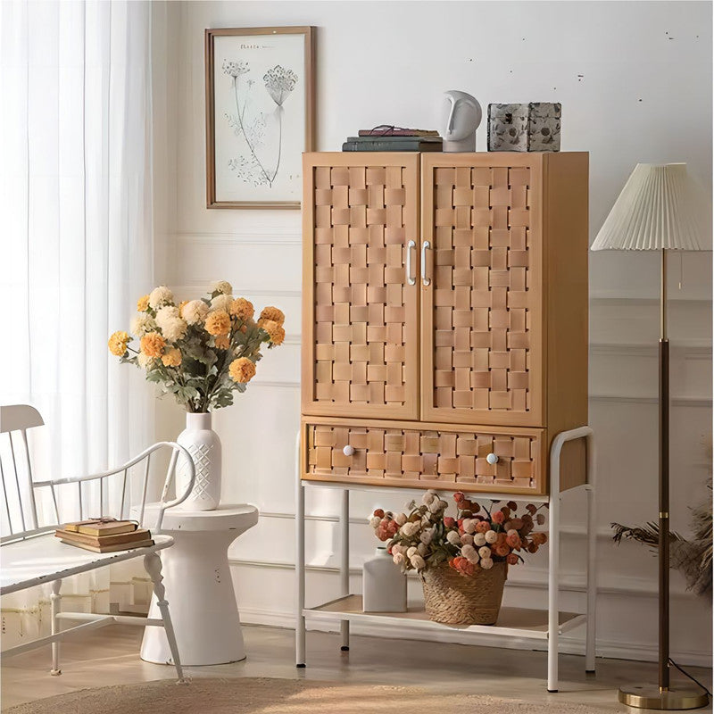 Wooden Storage Cabinet Solid Wood Cabinet