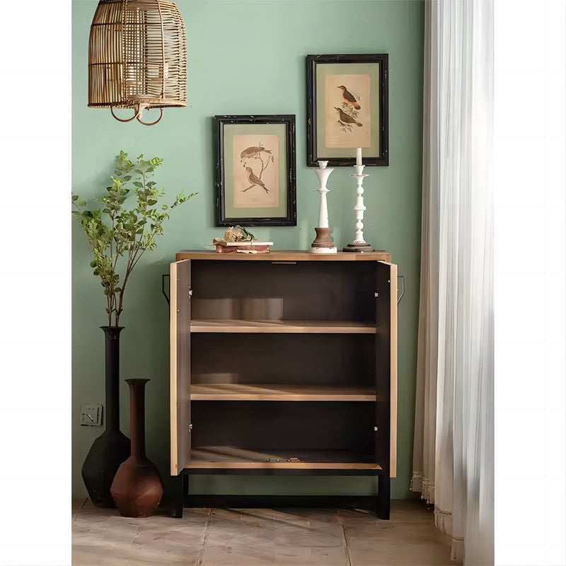Solid Wood Storage Sideboards Buffet Side Cabinets