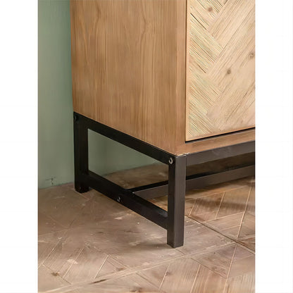 Solid Wood Storage Sideboards Buffet Side Cabinets
