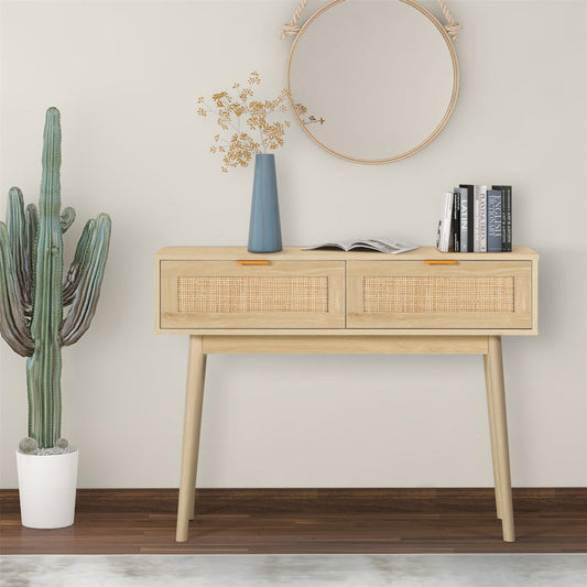 Hederu 39.37'' Console Table