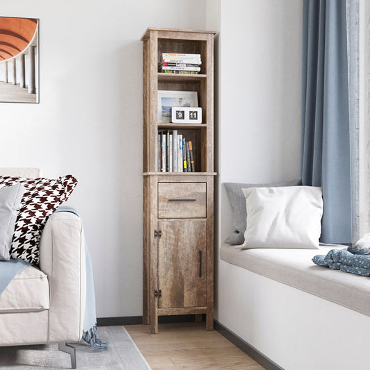 Homead Freestanding Linen Cabinet