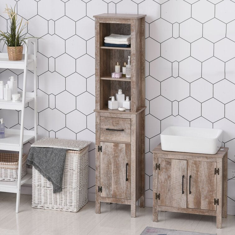 Homead Freestanding Linen Cabinet